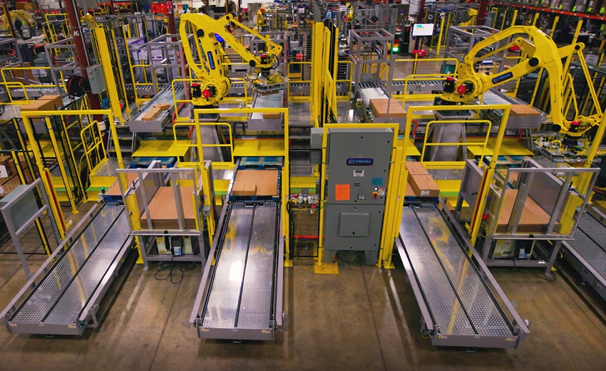 Palletizers & Palletizing Solutions Schneider Packaging Equipment